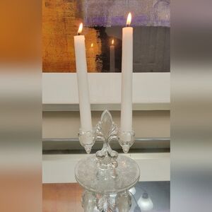 Fleur De Lis Candle Holder